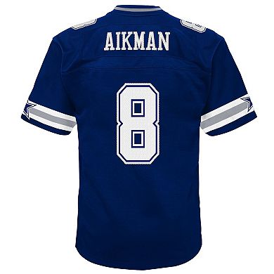 Infant Mitchell & Ness Troy Aikman Navy Dallas Cowboys 1996 Retired Legacy Jersey