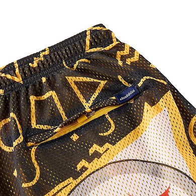 Men's Chubbies Black Pittsburgh Steelers Mesh Shorts