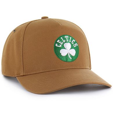 Men's Carhartt x '47 Brown Boston Celtics Hitch Adjustable Hat