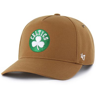 Men's Carhartt x '47 Brown Boston Celtics Hitch Adjustable Hat