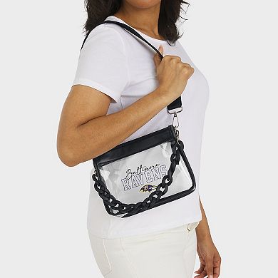 WEAR by Erin Andrews Baltimore Ravens Plastic Chain Mini Crossbody