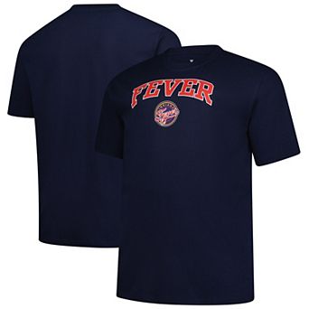 Men's Fanatics Navy Indiana Fever Big & Tall Arch Logo T-Shirt