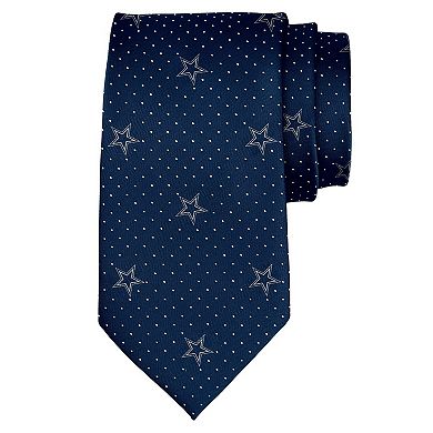 Men's J. Palmer Dallas Cowboys Game Day Polka Dot Tie
