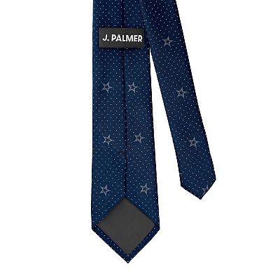 Men's J. Palmer Dallas Cowboys Game Day Polka Dot Tie