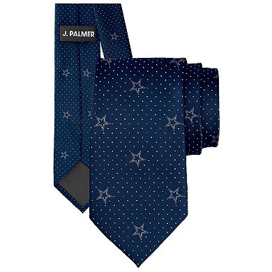 Men's J. Palmer Dallas Cowboys Game Day Polka Dot Tie