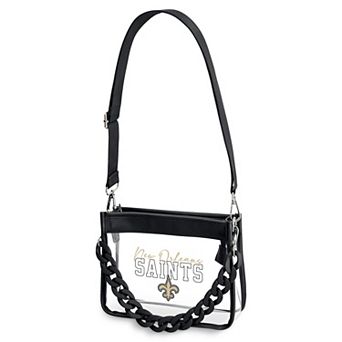 WEAR by Erin Andrews New Orleans Saints Plastic Chain Mini Crossbody
