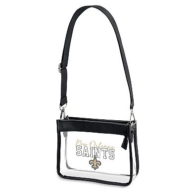 WEAR by Erin Andrews New Orleans Saints Plastic Chain Mini Crossbody