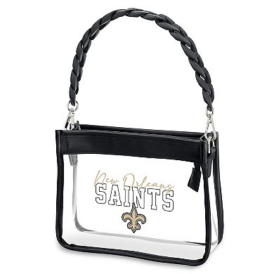 WEAR by Erin Andrews New Orleans Saints Plastic Chain Mini Crossbody