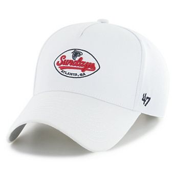 Men's '47 White Atlanta Falcons Sundays Offside Adjustable Hat