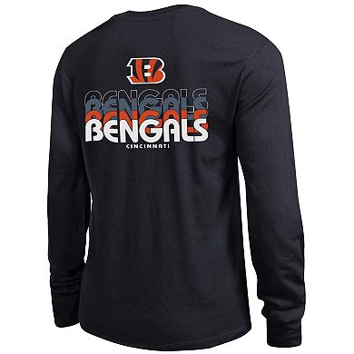 Women's Champion Black Cincinnati Bengals Core Long-Sleeve T-Shirt