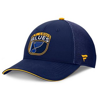 Men's Fanatics Navy St. Louis Blues Authentic Pro Home Ice Trucker Adjustable Hat