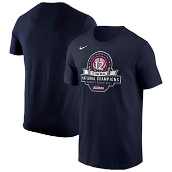 Men's Nike Navy UConn Huskies 12-Time NCAA National Champions Women’s Basketball T-Shirt