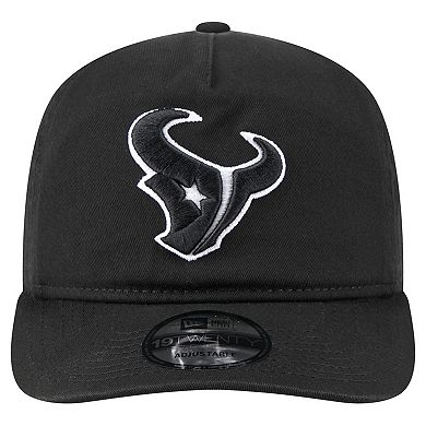 Men's New Era Black/White Houston Texans 19TWENTY Adjustable Hat