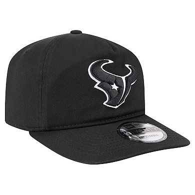 Men's New Era Black/White Houston Texans 19TWENTY Adjustable Hat