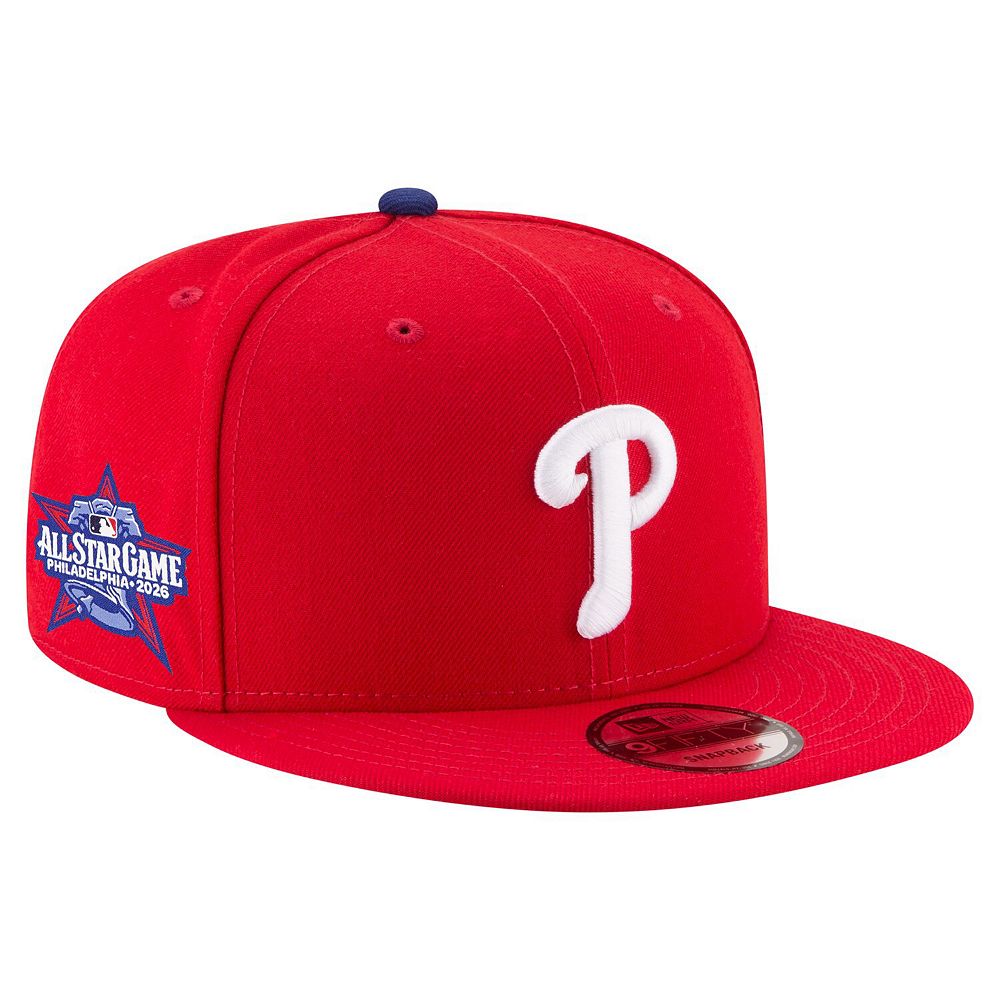 Men's New Era Red Philadelphia Phillies 2026 All-Star Game Side