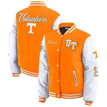 Women's WEAR by Erin Andrews Tennessee Orange Tennessee Volunteers Varsity Puffer Jacket