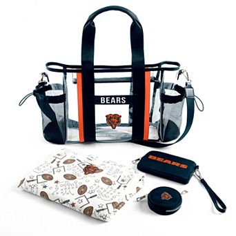 WEAR by Erin Andrews Chicago Bears Clear Stadium Baby Bag