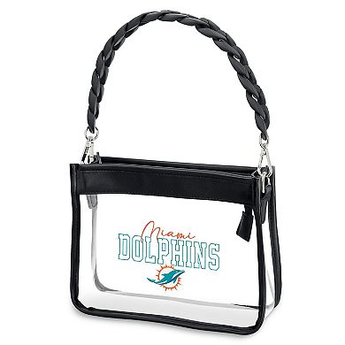 WEAR by Erin Andrews Miami Dolphins Plastic Chain Mini Crossbody