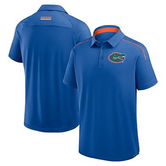 Men's Fanatics Royal Florida Gators Take The Lead Defender Raglan Polo