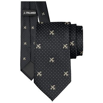Men's J. Palmer New Orleans Saints Game Day Polka Dot Tie