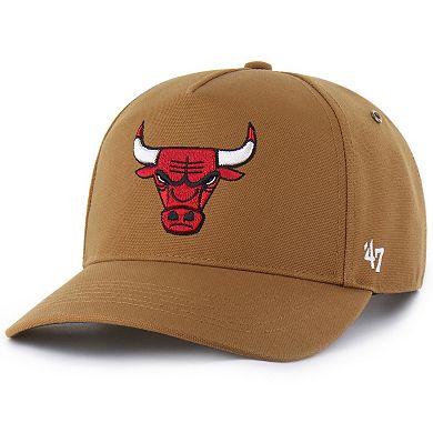 Men's Carhartt x '47 Brown Chicago Bulls Hitch Adjustable Hat