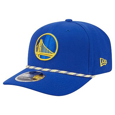 Men's New Era Blue Golden State Warriors Rope 9SEVENTY Adjustable Hat