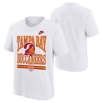 Preschool Outerstuff White Tampa Bay Buccaneers 50th Anniversary T-Shirt