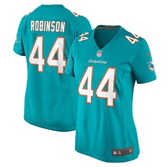 Women's Nike Chop Robinson Aqua Miami Dolphins Game Jersey