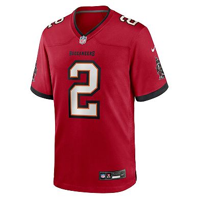 Men's Nike Emeka Egbuka Red Tampa Bay Buccaneers Team Game Jersey