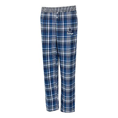 Women's Concepts Sport Navy Dallas Cowboys Laney Plaid Tri-Blend Pants