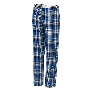 Women's Concepts Sport Navy Dallas Cowboys Laney Plaid Tri-Blend Pants