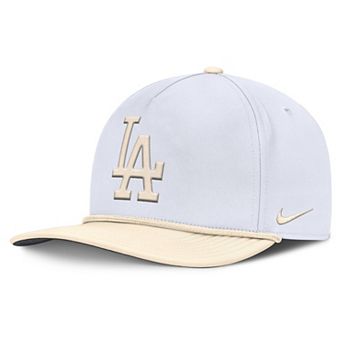 Men's Nike White/Cream Los Angeles Dodgers Pro Performance Snapback Hat