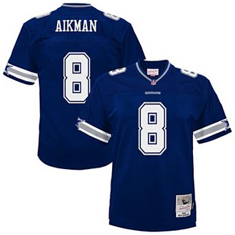 Toddler Mitchell & Ness Troy Aikman Navy Dallas Cowboys 1996 Retired Legacy Jersey