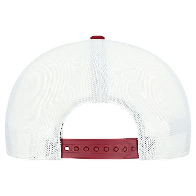 Men's New Era Burgundy/White Washington Commanders Patch 19TWENTY Adjustable Hat