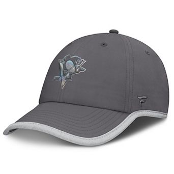 Women's Fanatics Charcoal Pittsburgh Penguins Fundamental Reflector Adjustable Hat