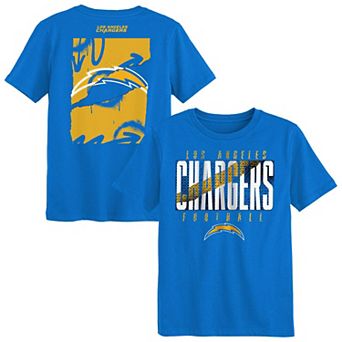 Preschool Outerstuff Powder Blue Los Angeles Chargers Posterize T-Shirt