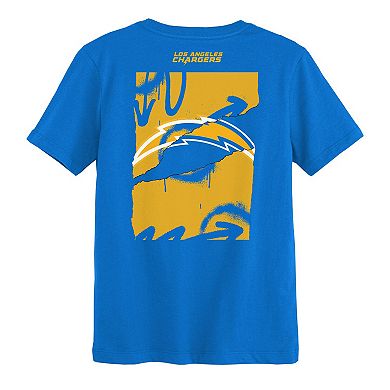 Preschool Outerstuff Powder Blue Los Angeles Chargers Posterize T-Shirt
