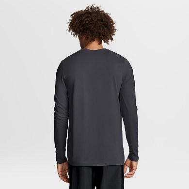 Men's Nike Anthracite Green Bay Packers Primetime Legend Icon Performance Long Sleeve T-Shirt