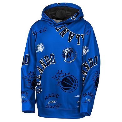 Youth Outerstuff Blue Orlando Magic Moving Violation Hoodie