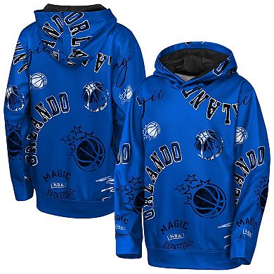 Youth Outerstuff Blue Orlando Magic Moving Violation Hoodie