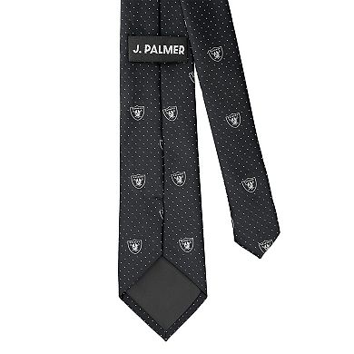 Men's J. Palmer Las Vegas Raiders Game Day Polka Dot Tie