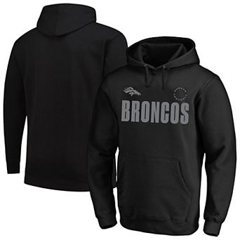 Men's Fanatics Black Denver Broncos Big & Tall Chip Shot Hoodie