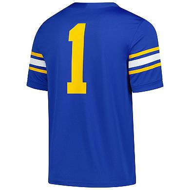 Men's Nike #1 Royal Cal Bears Alternate Game Football Jersey