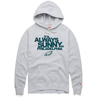 Unisex Homage Ash Philadelphia Eagles x It's Always Sunny in Philadelphia Tri-Blend Hoodie
