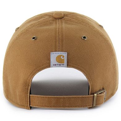 Men's Carhartt x '47 Brown New Jersey Devils Clean Up Adjustable Hat