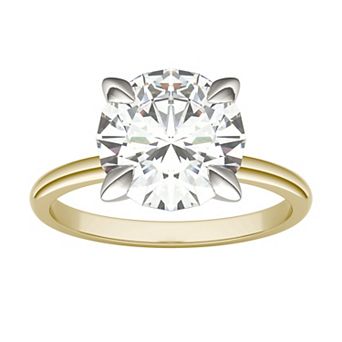 Charles & Colvard 3 Carat T.W. Lab-Created Moissanite Solitaire Ring