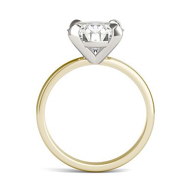 Charles & Colvard 3 Carat T.W. Lab-Created Moissanite Solitaire Ring