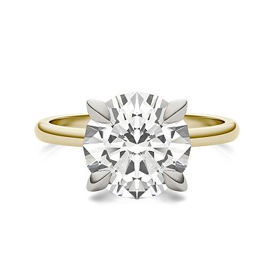 Charles & Colvard 3 Carat T.W. Lab-Created Moissanite Solitaire Ring