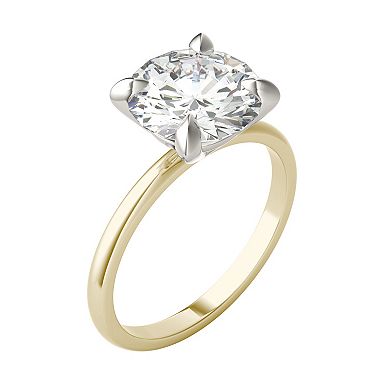 Charles & Colvard 3 Carat T.W. Lab-Created Moissanite Solitaire Ring