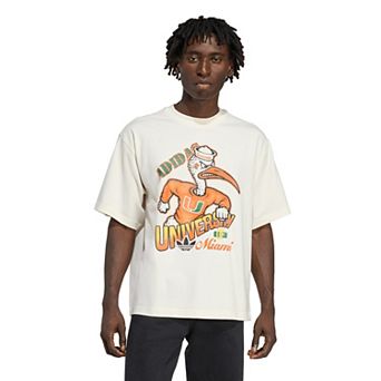 Men's adidas White Miami Hurricanes Originals T-Shirt